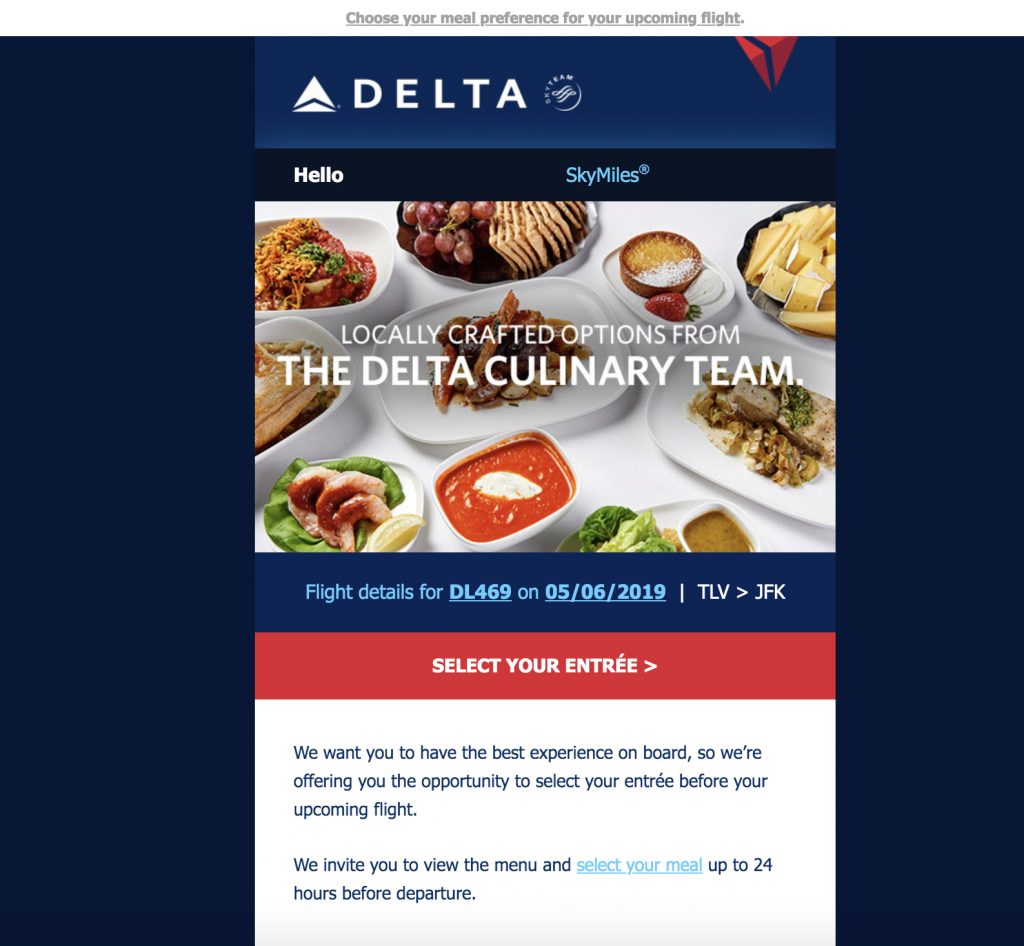 Delta Meal Select