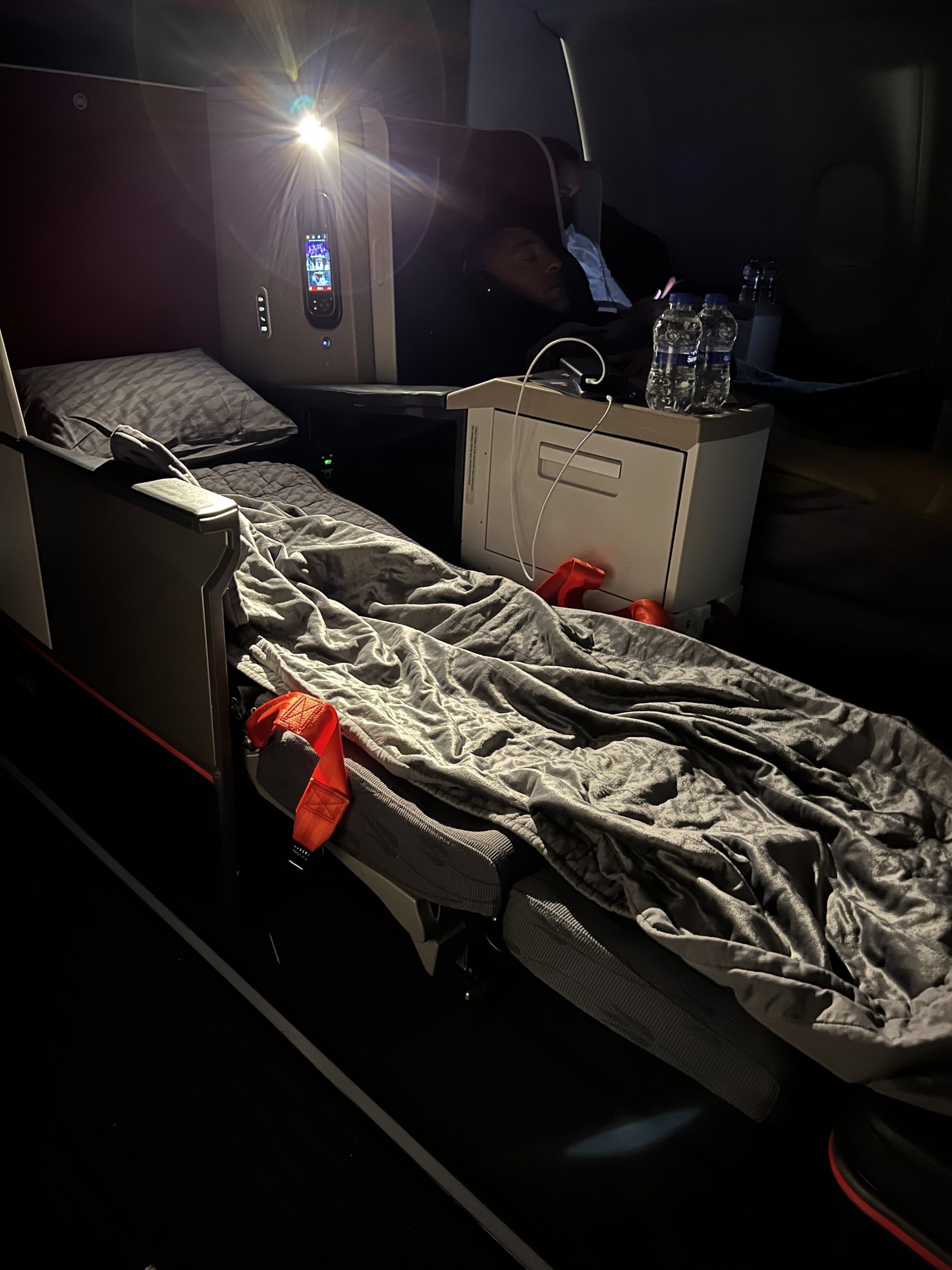 Turkish A330 Business Class Bed